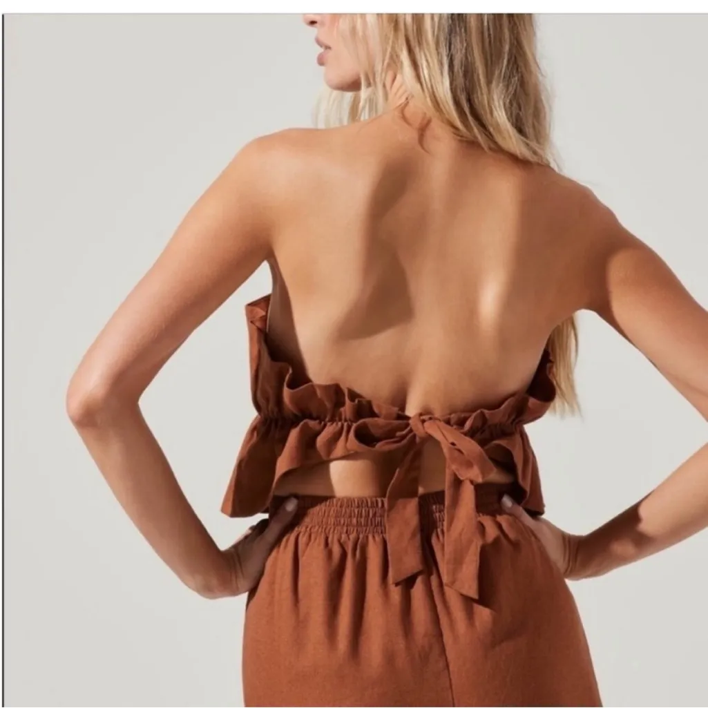 Astr Strapless Black Jumpsuitv
S - Image 5