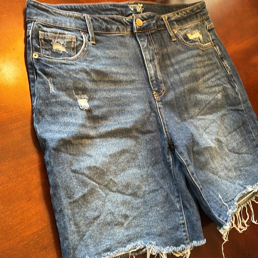 18W Jean shorts • terra & sky - Image 2