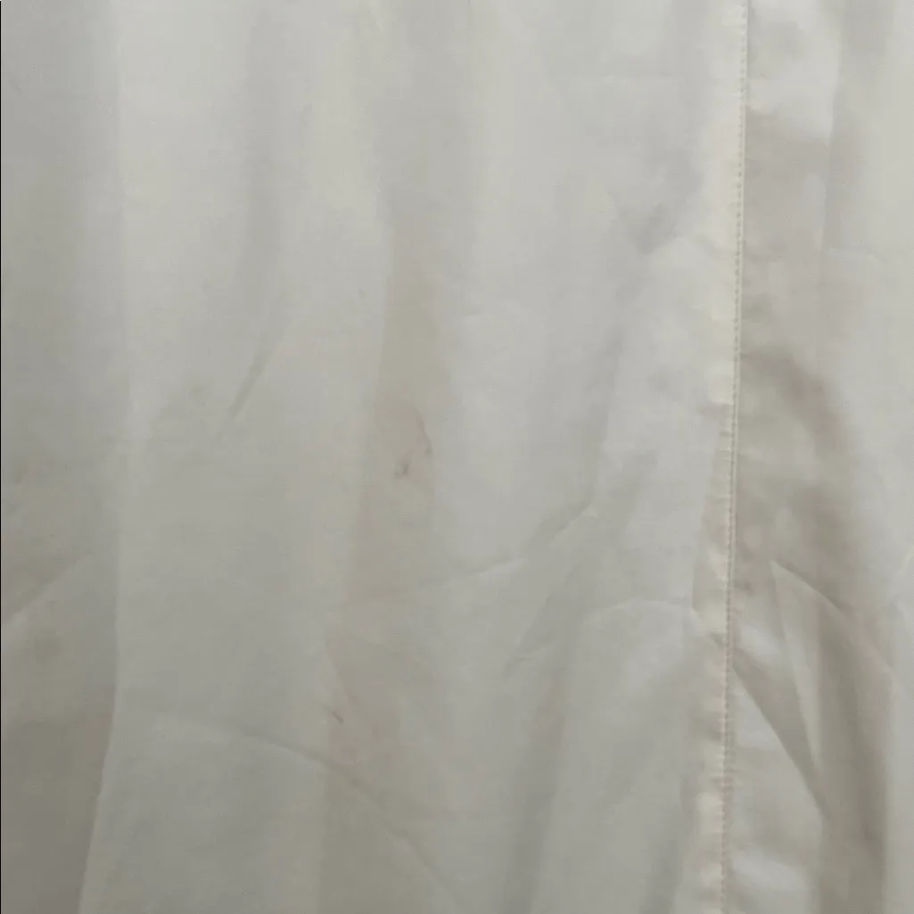 Vintage Eddie Bauer Women's Cream Trench Coat Jacket - Size Large - Image 11