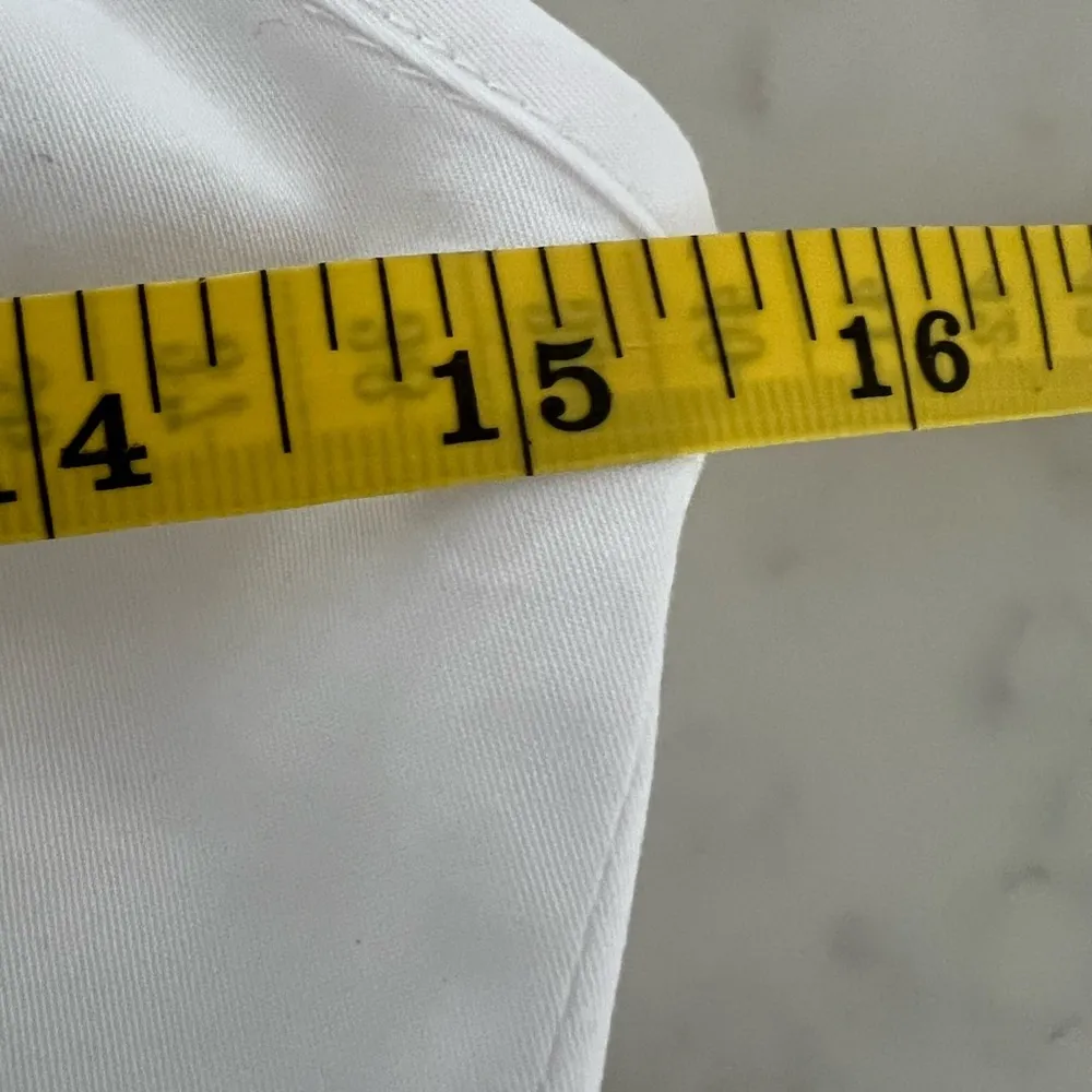 New Zara White Cotton Bow Gabardine Midi Dress Size Small NWT - Image 10