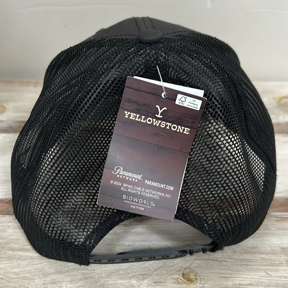 NWT Yellowstone Dutton Ranch Black Hat - Image 4
