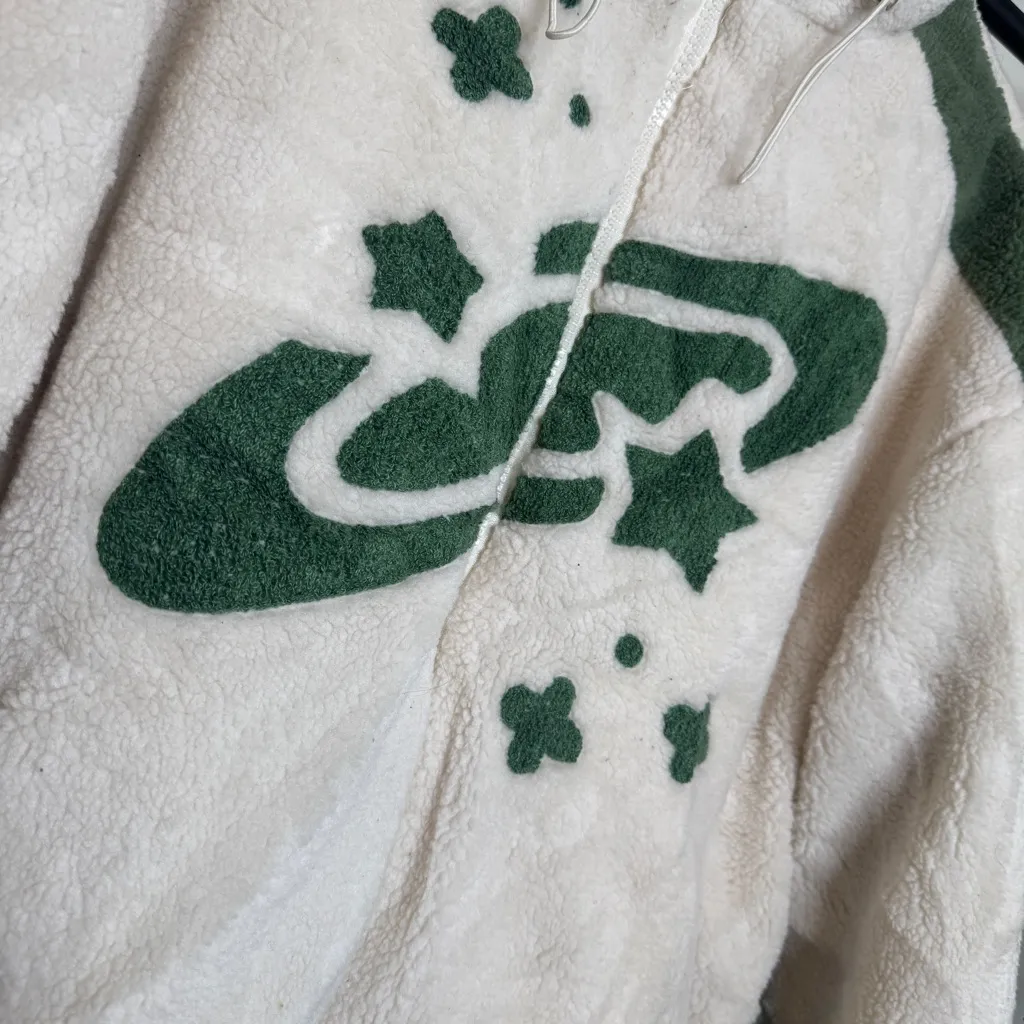 Aelfric Eden Star Sky Sherpa Coat Jacket size L Large - Image 10