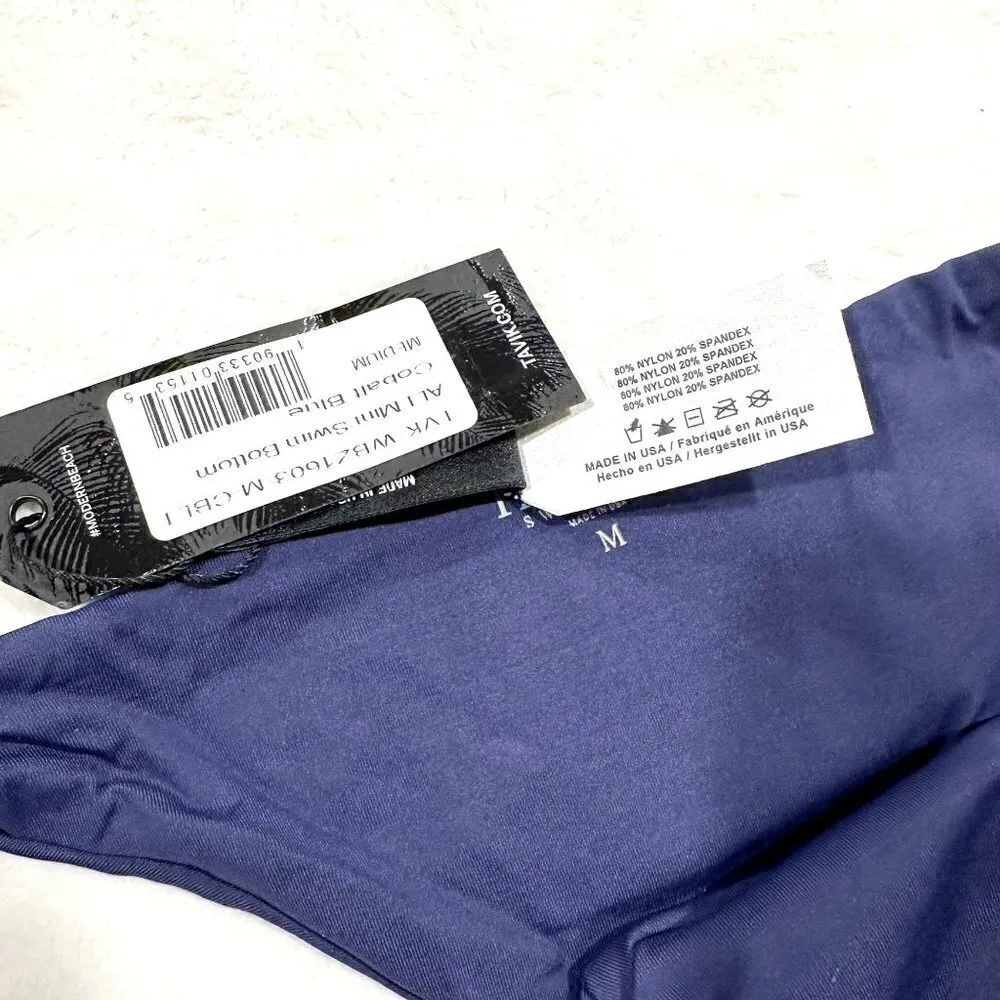 NWT Tavik Ali Mini Swim Bottom in Cobalt Blue - Image 3