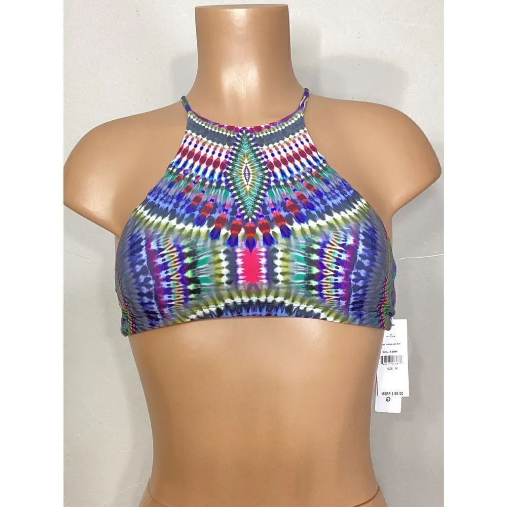 New. Pilyq multicolored bikini set. M-top/S-bottom - Image 7