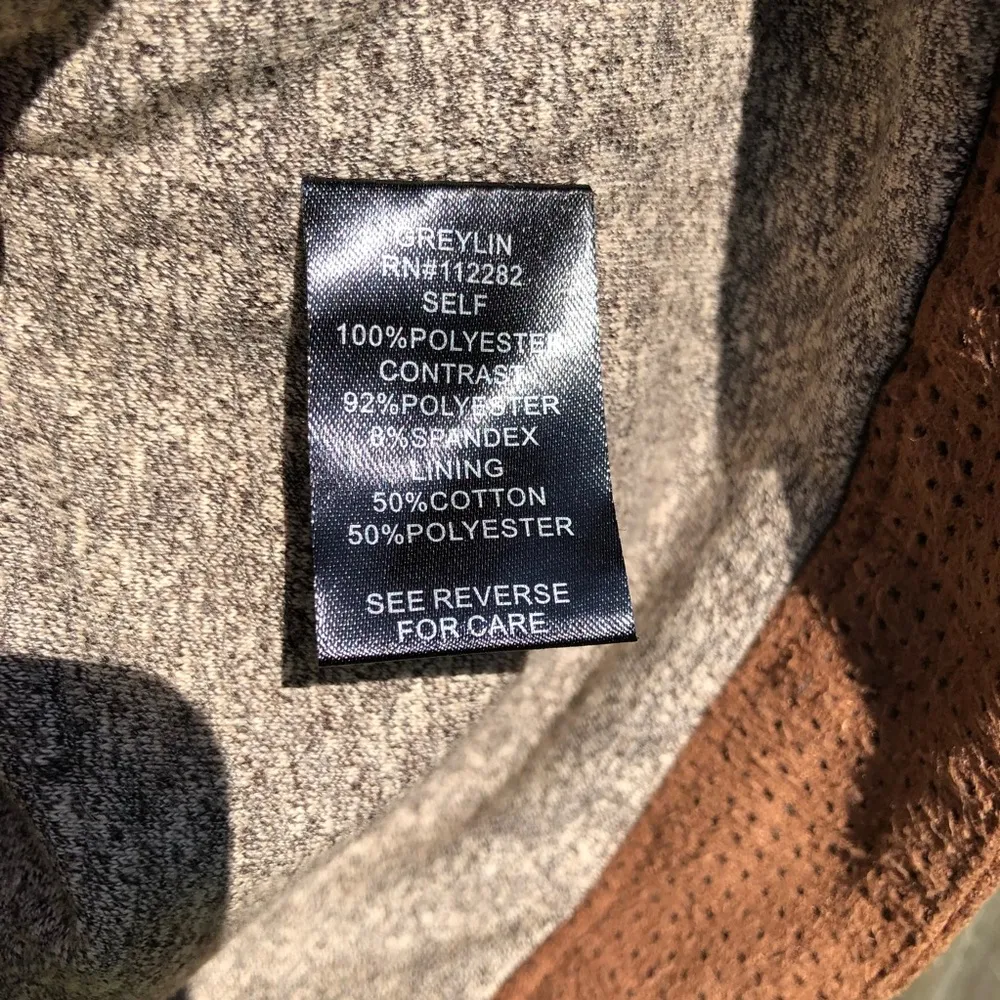 Greylin Tan faux suede utility belted vest size XS Western, Cowgirl, Rodeo - Image 12