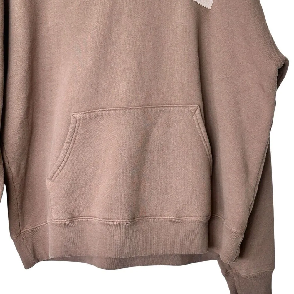 Set Active Los Angeles Penny Small brown oversized hoodie cotton sweatshirt - Image 7