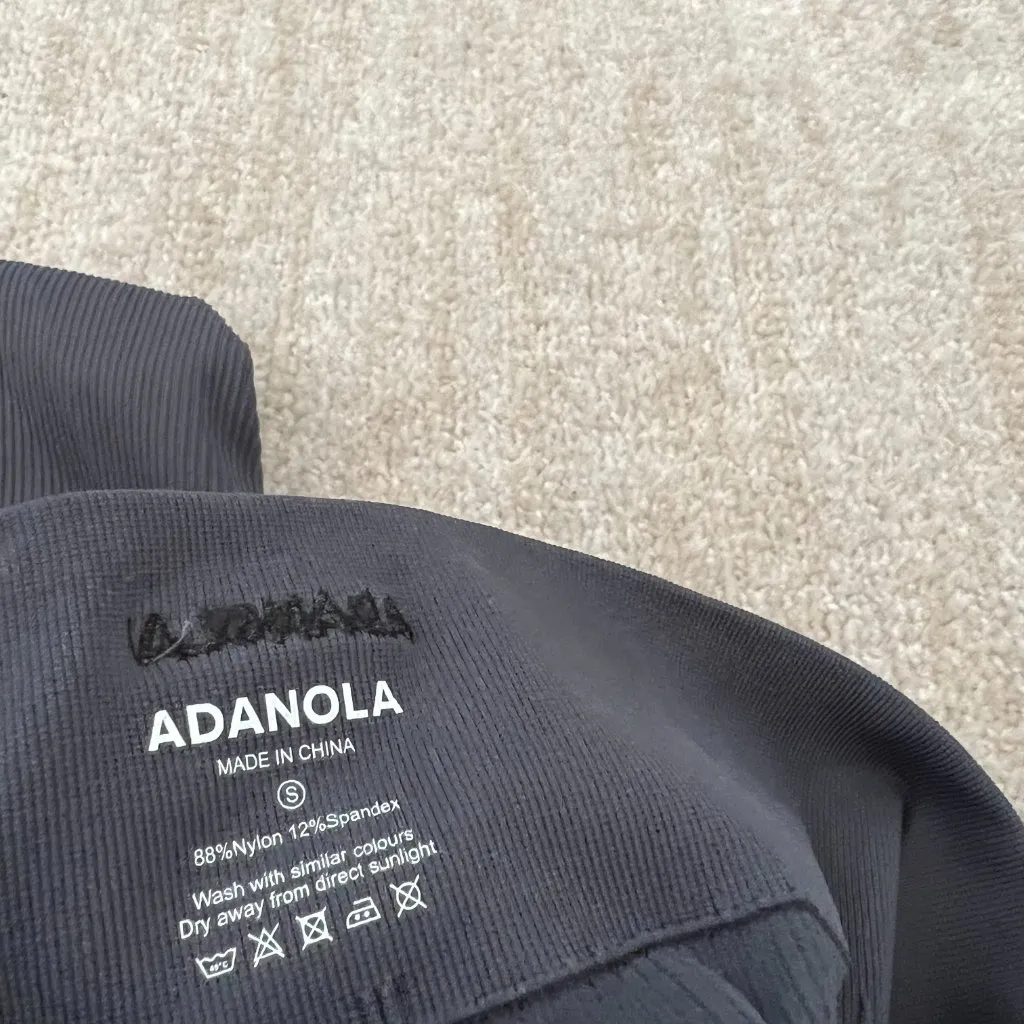 Adanola Ribbed Leggings S - Image 2