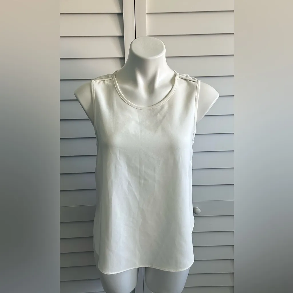 rag & bone | fleet tank in white and gray - Image 4