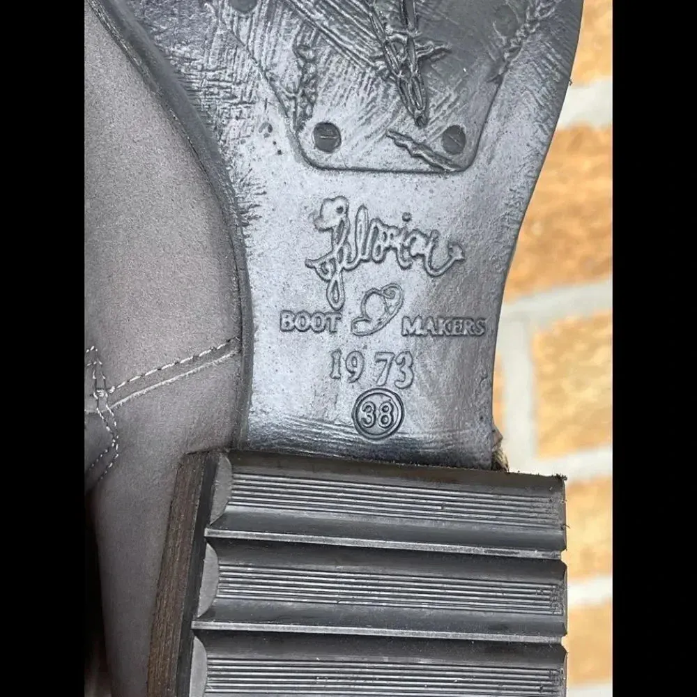 FELMINI ANKLE BOOTS SIZE 38 Gray - Image 6