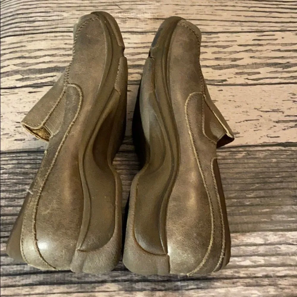 Dansko Brown Leather Comfort Shoes Size 40 - Image 5