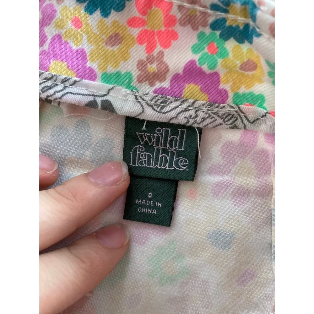 Wild fable floral mini Skirt - Image 2