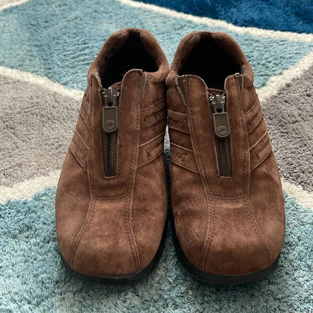 Dr. Scholl’s Brown Leather Zip - Image 2
