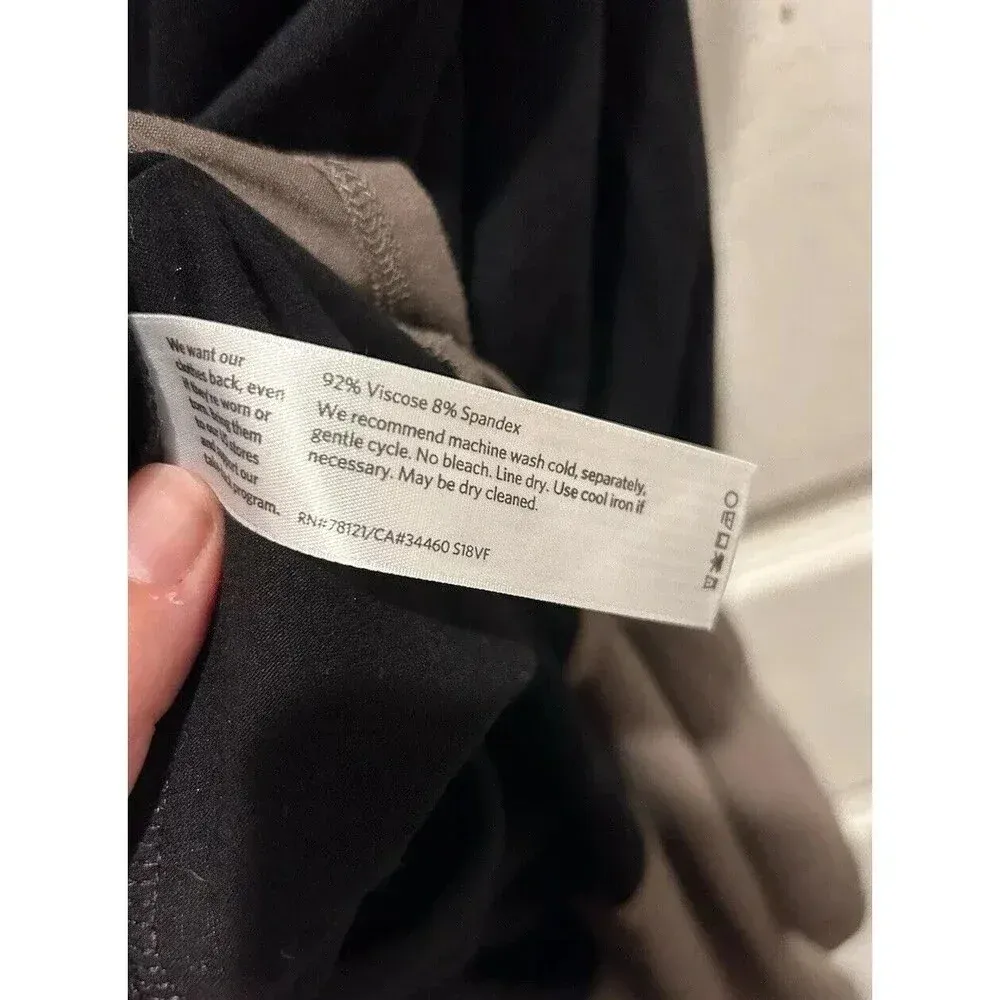 Eileen Fisher Size Large Petite Jersey Colorblock Dress Lagenlook Comfort‎ - Image 6