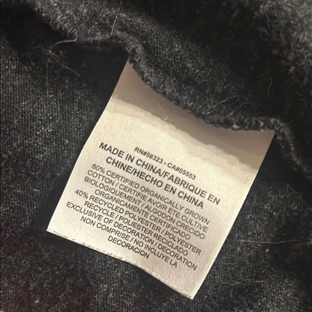 Nike Black & White Confetti Knit Zip-Up Hoodie - Image 6