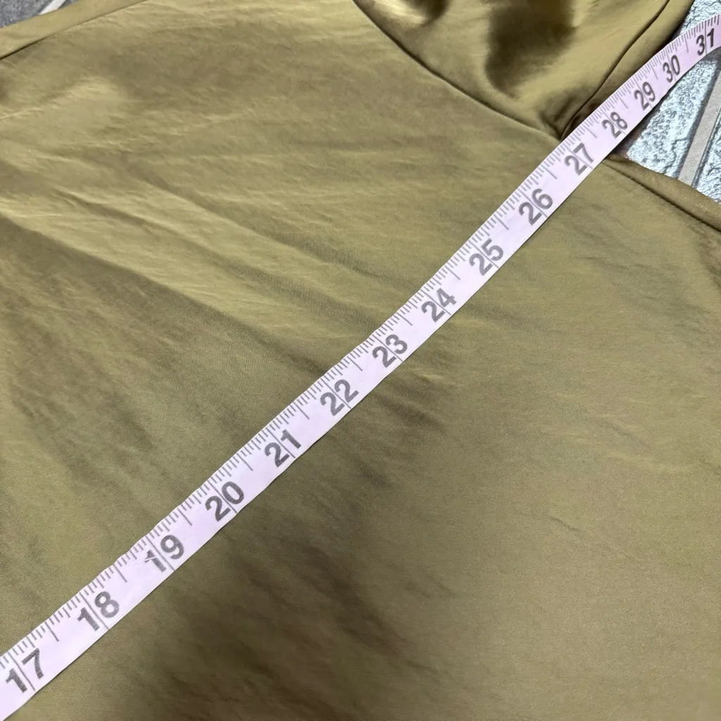 NEW Jejia Satin Long Sleeve Tie Neck Collared Blouse Top Green EU 40 NWT Size undefined - Image 12