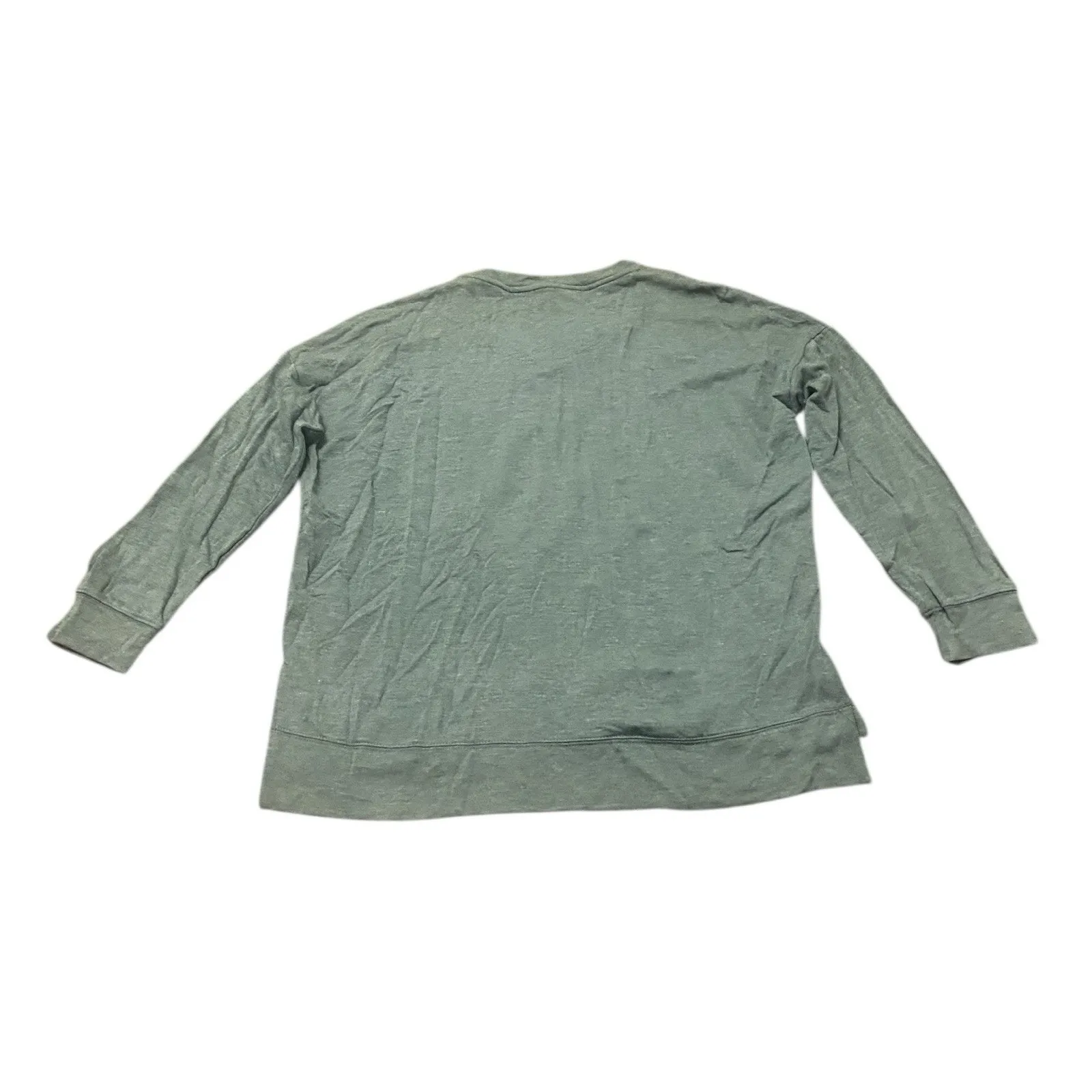 NWT Women's Green STATE OF MINE Merry Christmas Sweater Top XL - Image 3