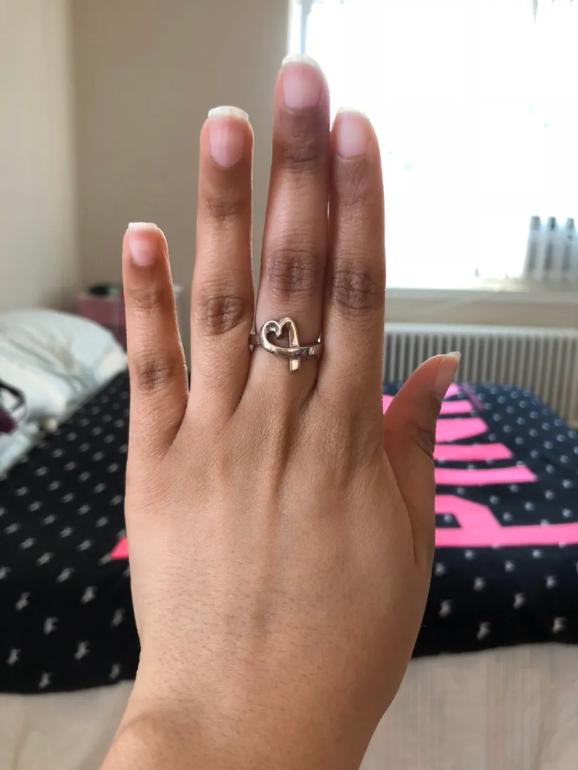 Tiffany & Co. Open Heart Ring - Image 2
