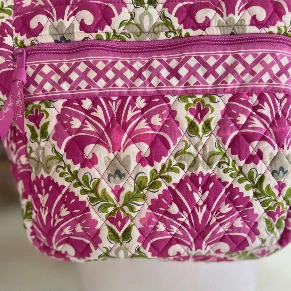 Vera Bradley Julip Tulip Pink Small Quilted Tote Bag - Image 9