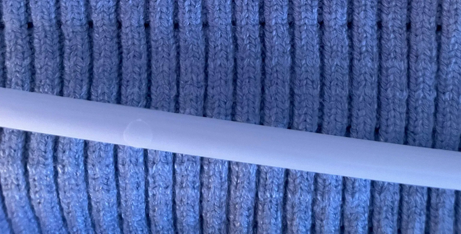 Blue Ribbed Sweater - Image 3