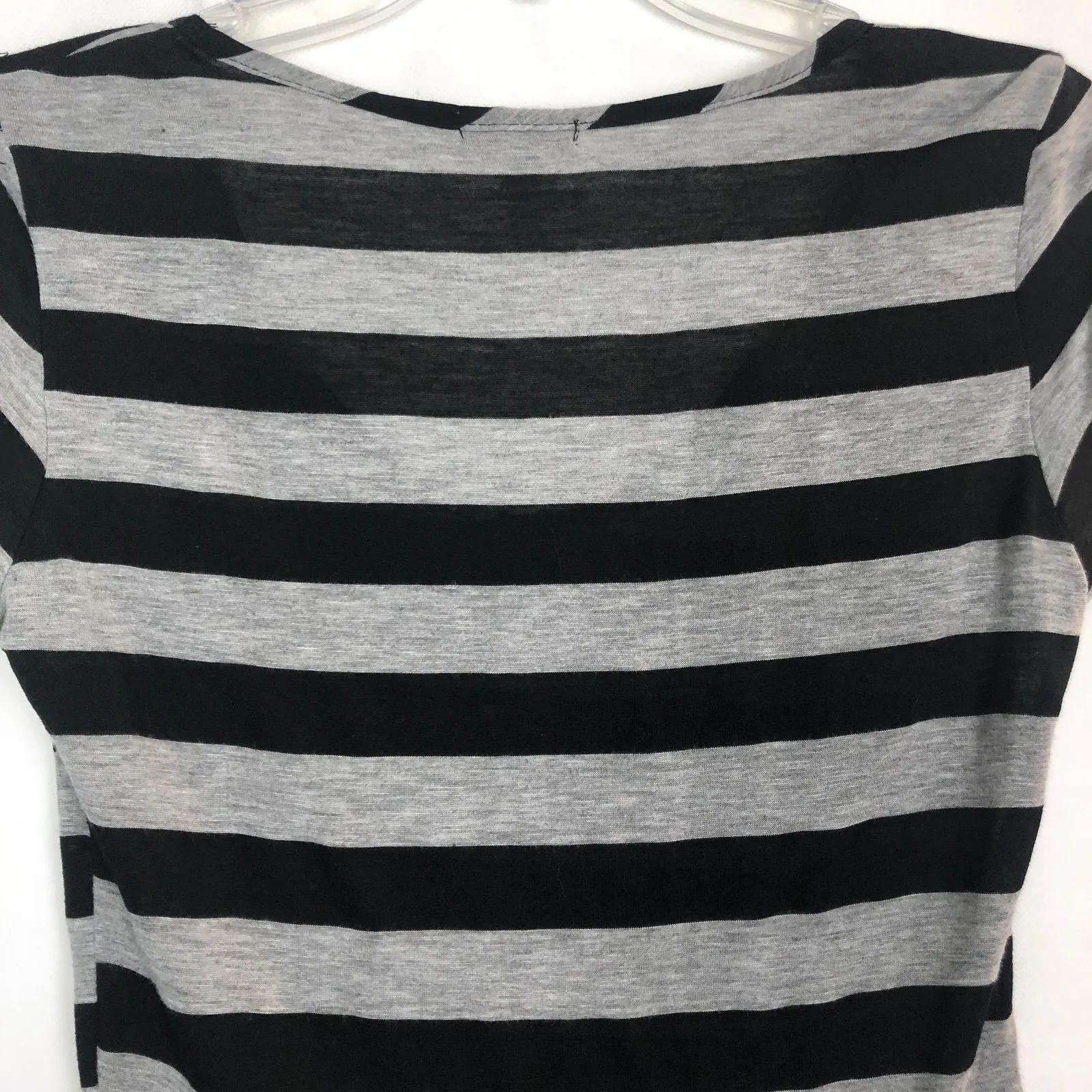 Bongo Striped Peplum Top Juniors Size M - Image 6