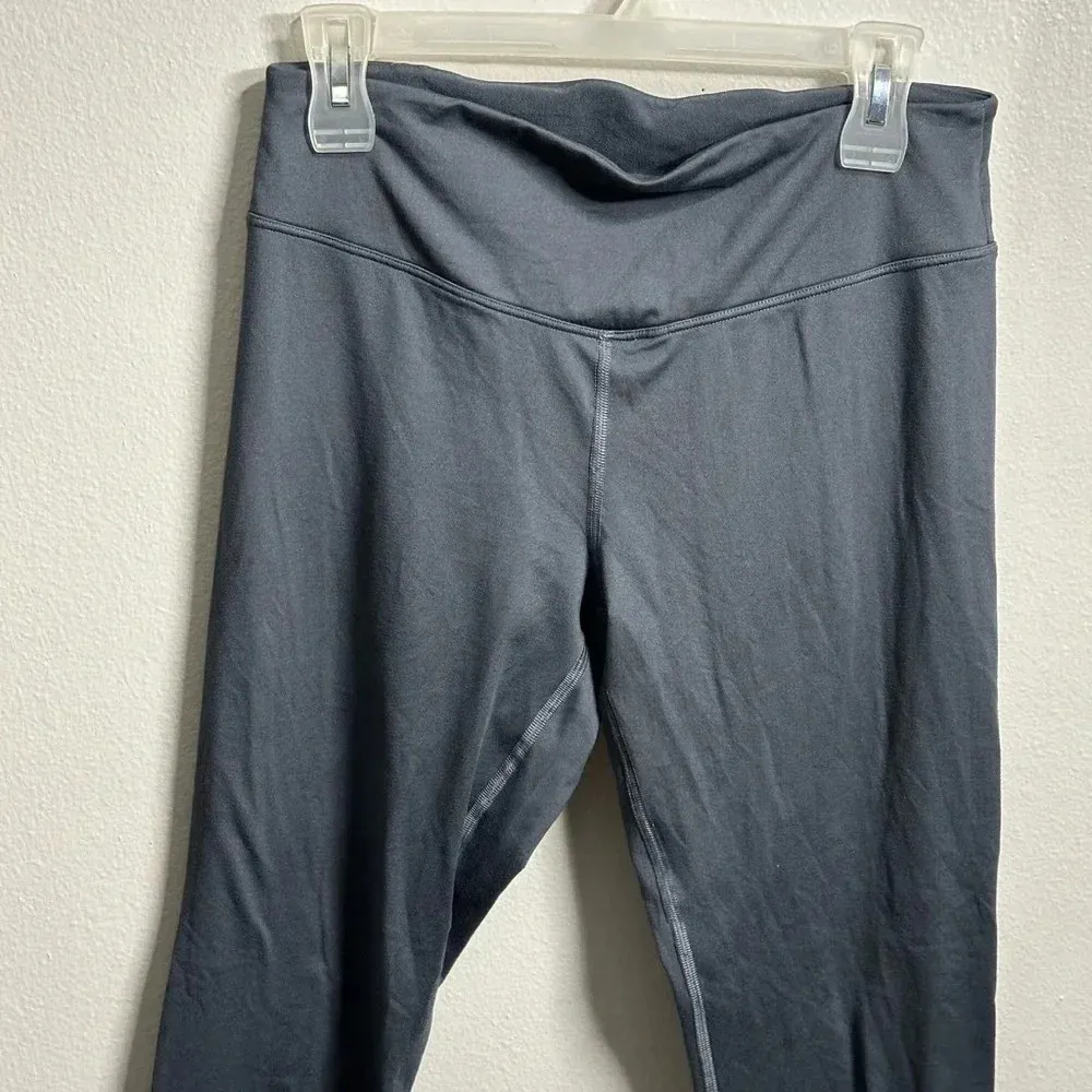 Pink Victoria’s Secret Women Gray Cozy Active Leggings Size Large. - Image 2
