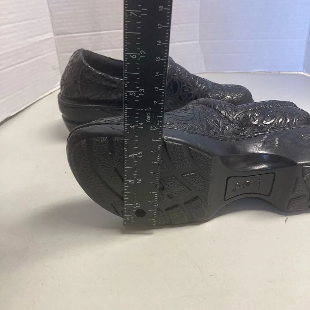 B.O.C.‎ Born Comfort Black Swirl Design Clogs Size 8.5 - Image 7