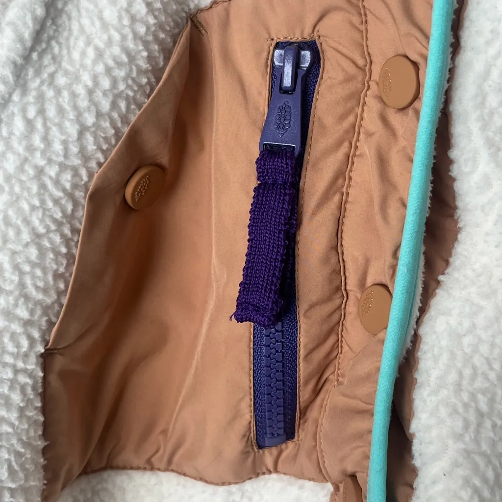 Free People Movement Hit the Slopes Pullover jacket cream XS Tan - Image 9