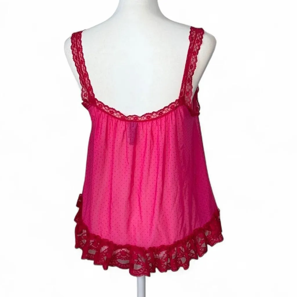 Victoria’s Secret Polka Dot Babydoll Top - Image 4