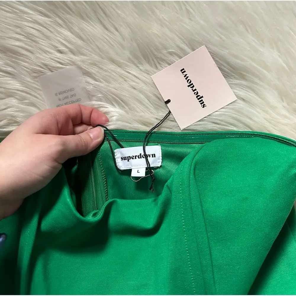 SUPERDOWN Ryleigh Strapless Maxi Dress In Green - Image 10