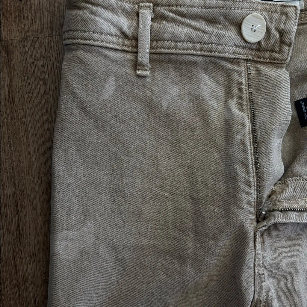 Zara Beige Straight-Leg Pants - Image 4