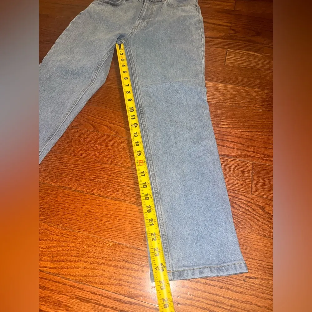 Everlane The Original Cheeky Straight Crop Jeqns Size 27 Organic Cotton - Image 4