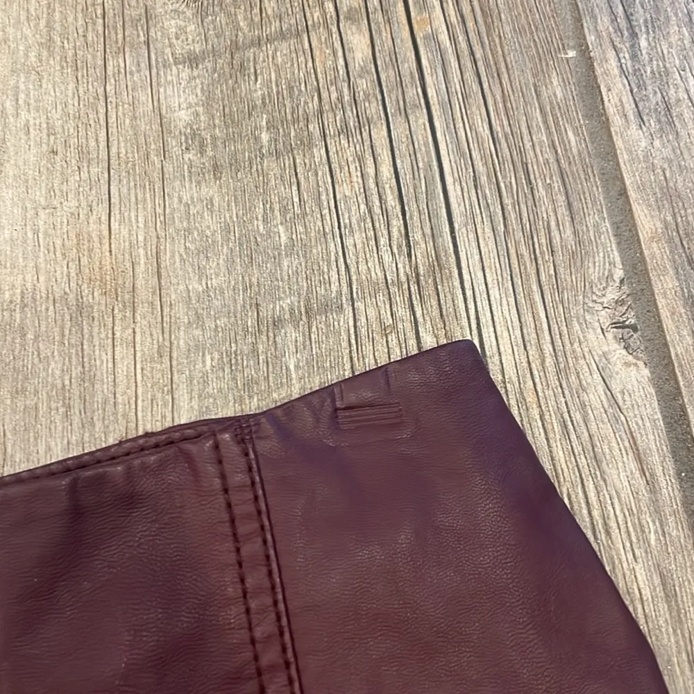 Free People faux leather skirt - Image 3
