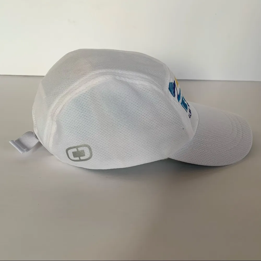 White/Blue NASCAR The Cruise Embroidered Colorful Racing Baseball Cap Hat White - Image 3