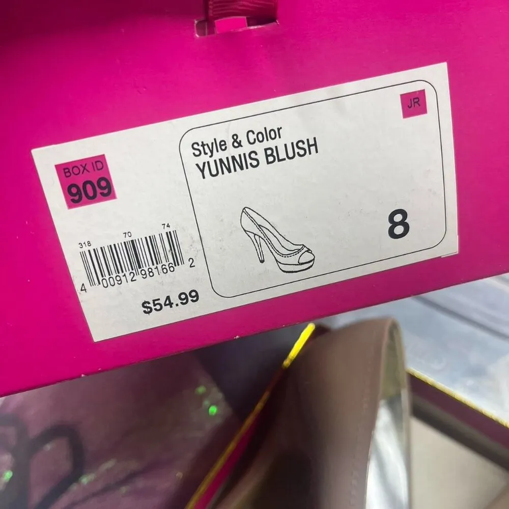 Candies Y2K-2010 Nude Heels size 8 women's - Image 2