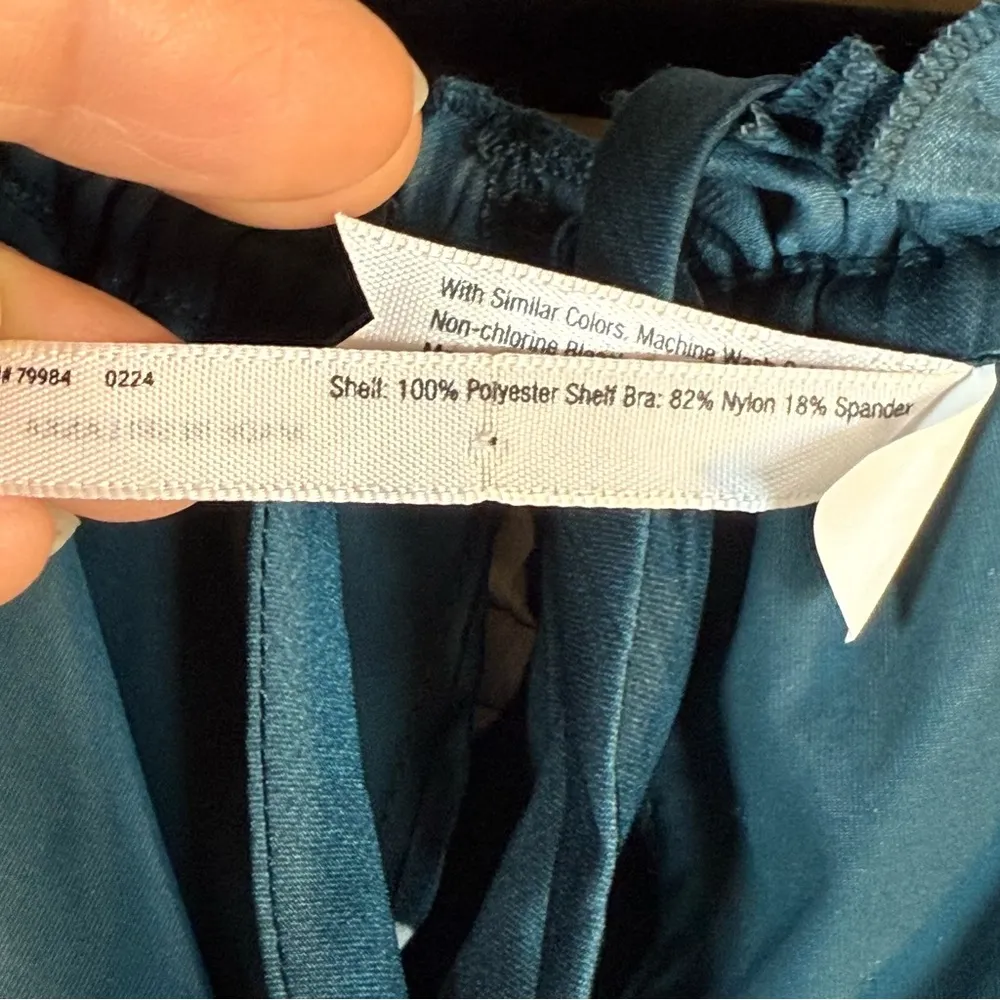 Soma Pleated tie midi bra dress SZ:XL - Image 13