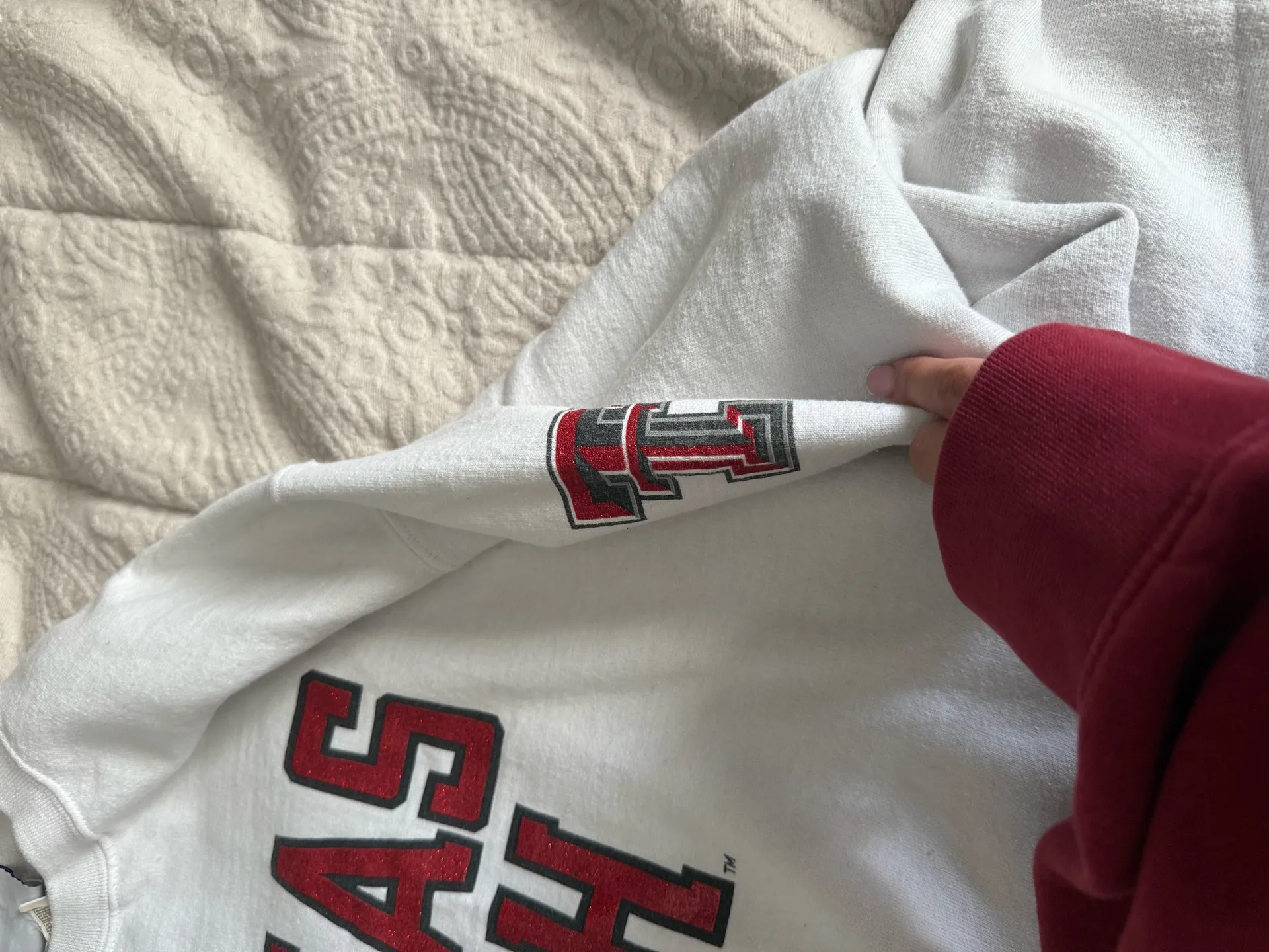 Texas Tech Sweatshirt Champion - Image 3