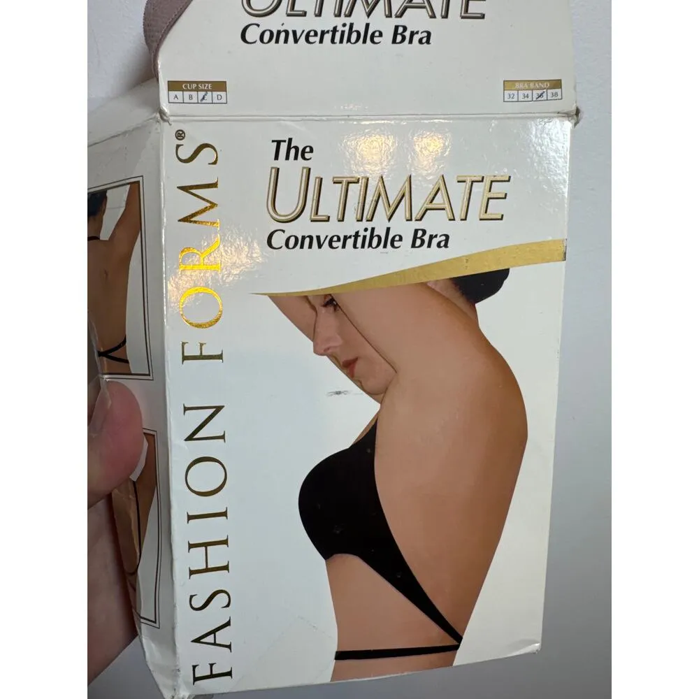 Brand New Fashion Forms Women's Size 38C Tan Nude The Ultimate Convertible Bra - Image 7