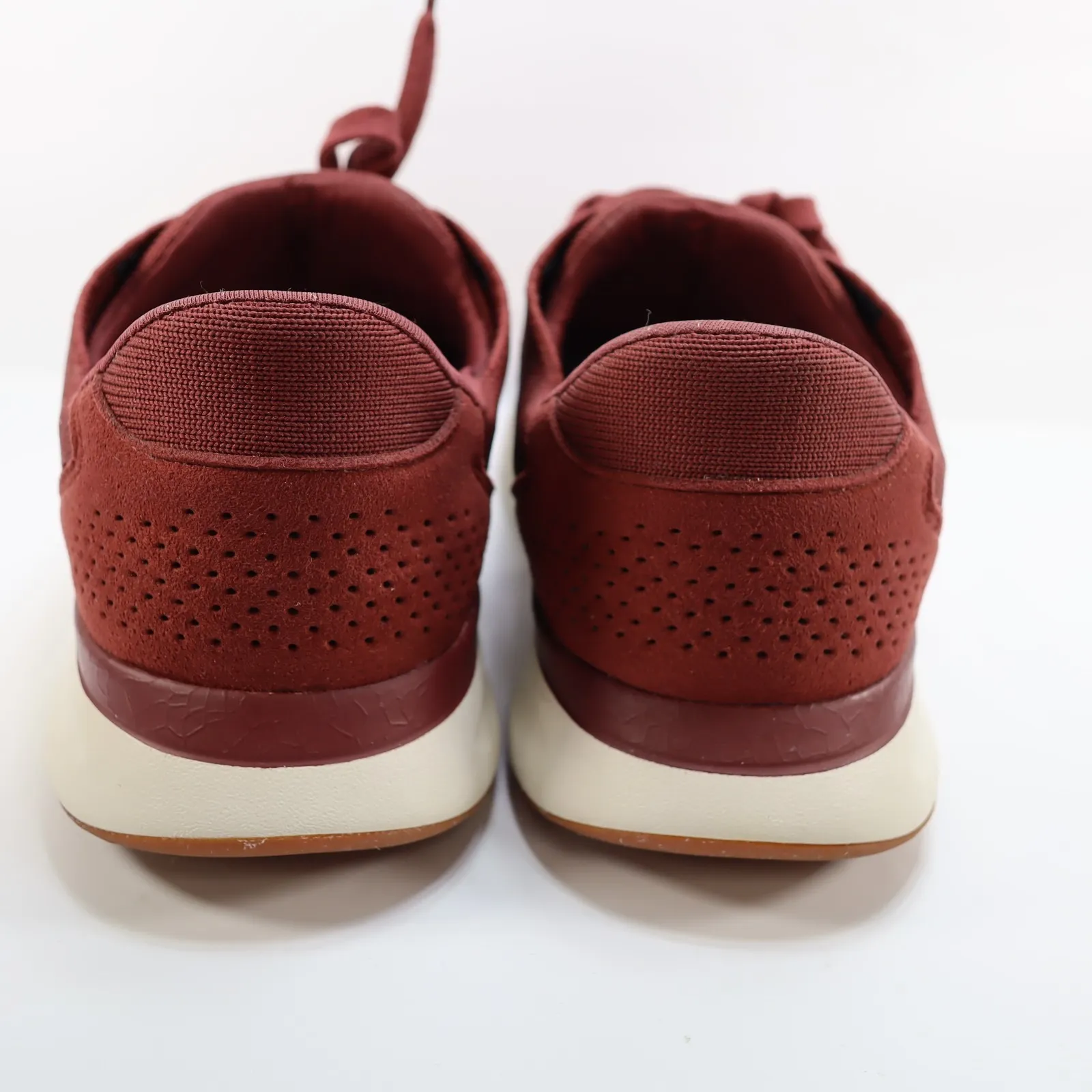 KIZIK Lima Red Sneakers Womens Sz 7.5 2E Wide Mesh Mens Sz 6 Slip On - Image 3