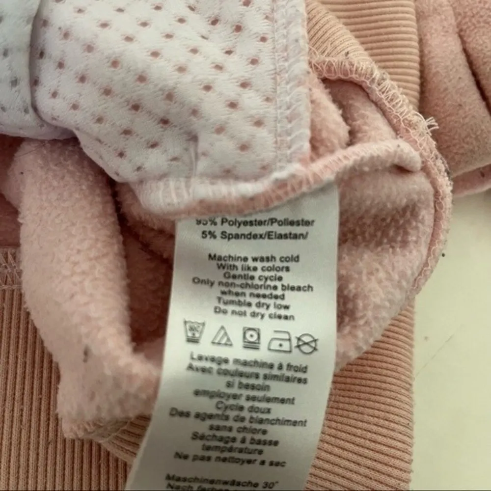 BURTON Fleece Pullover Snowboard Quarter Zip Pink Womehs Size Small - Image 8