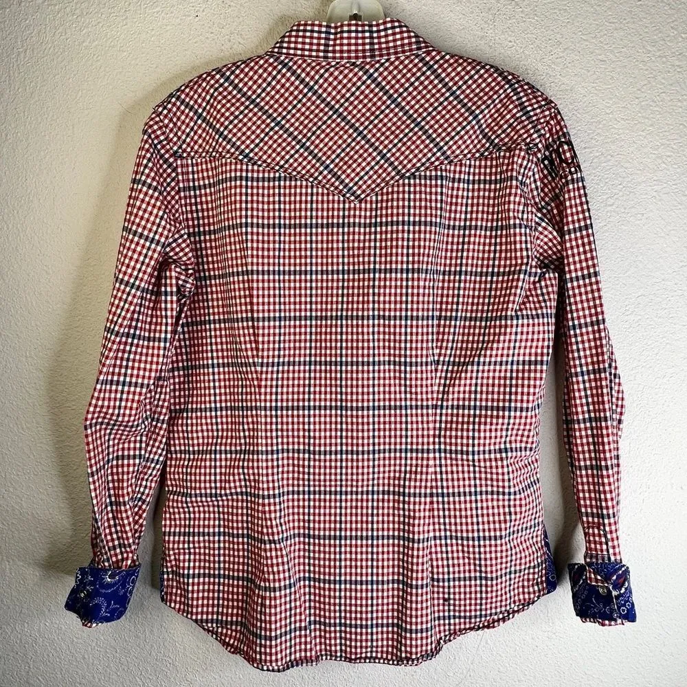 Panhandle Slim Shirt Red Size M - Image 7