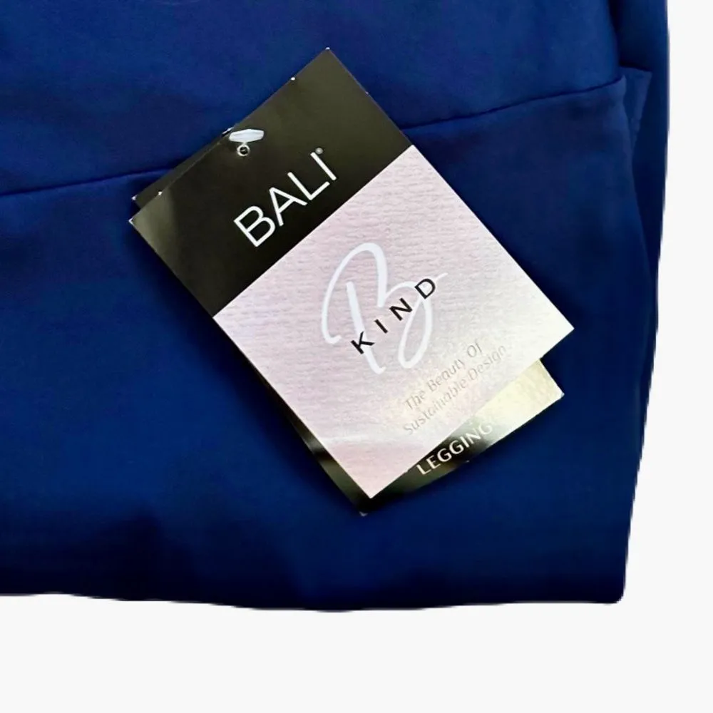 Bali Be Kind Navy Exercise Leggings | Size Large | NWT - Image 4