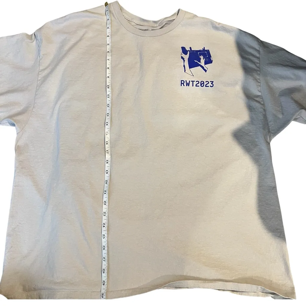 Renaissance Beyoncé World Tour Tee Shirt Size 3X light grey NWOT Gray - Image 6