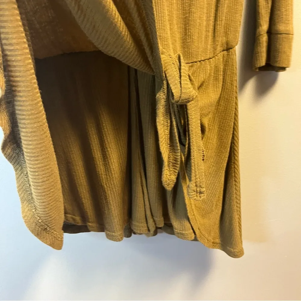 Free People Beach x Revolve Lively Romper in Tropical Nut Sz XS EUC Linen Blend - Image 8