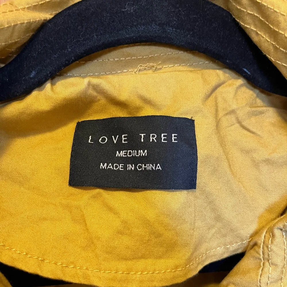 Love Tree Yellow Women's Jacket Medium - Image 2