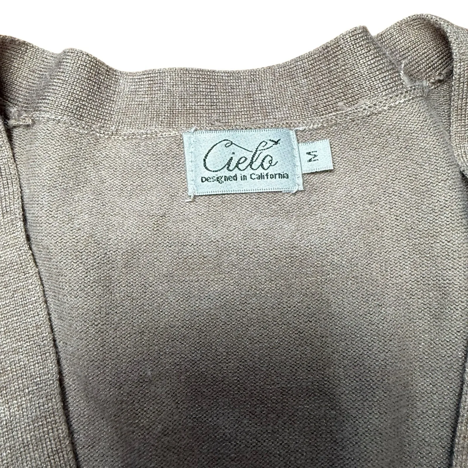 Womens Cielo beige v - Image 3