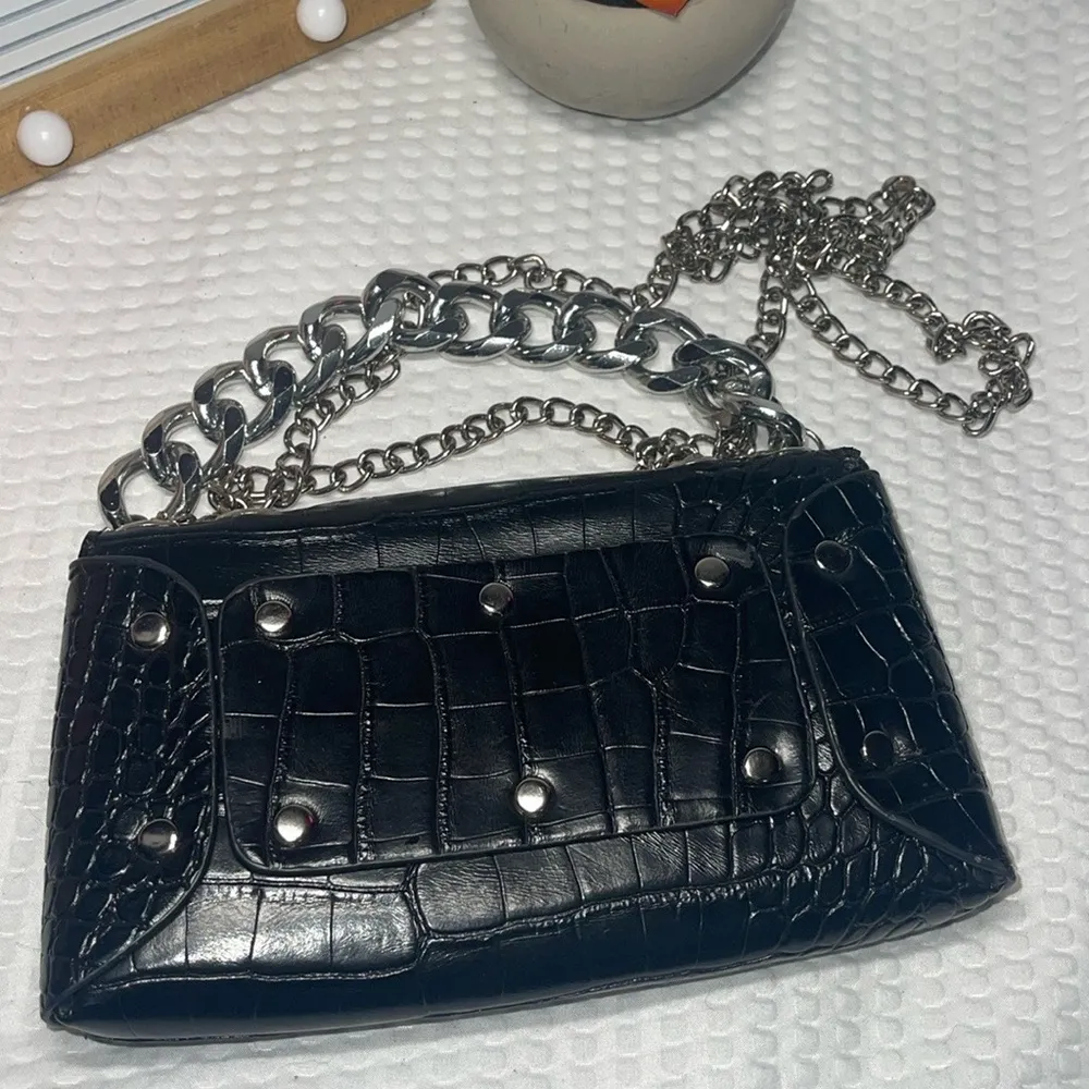 leather Faux crocodile Cross - Image 10