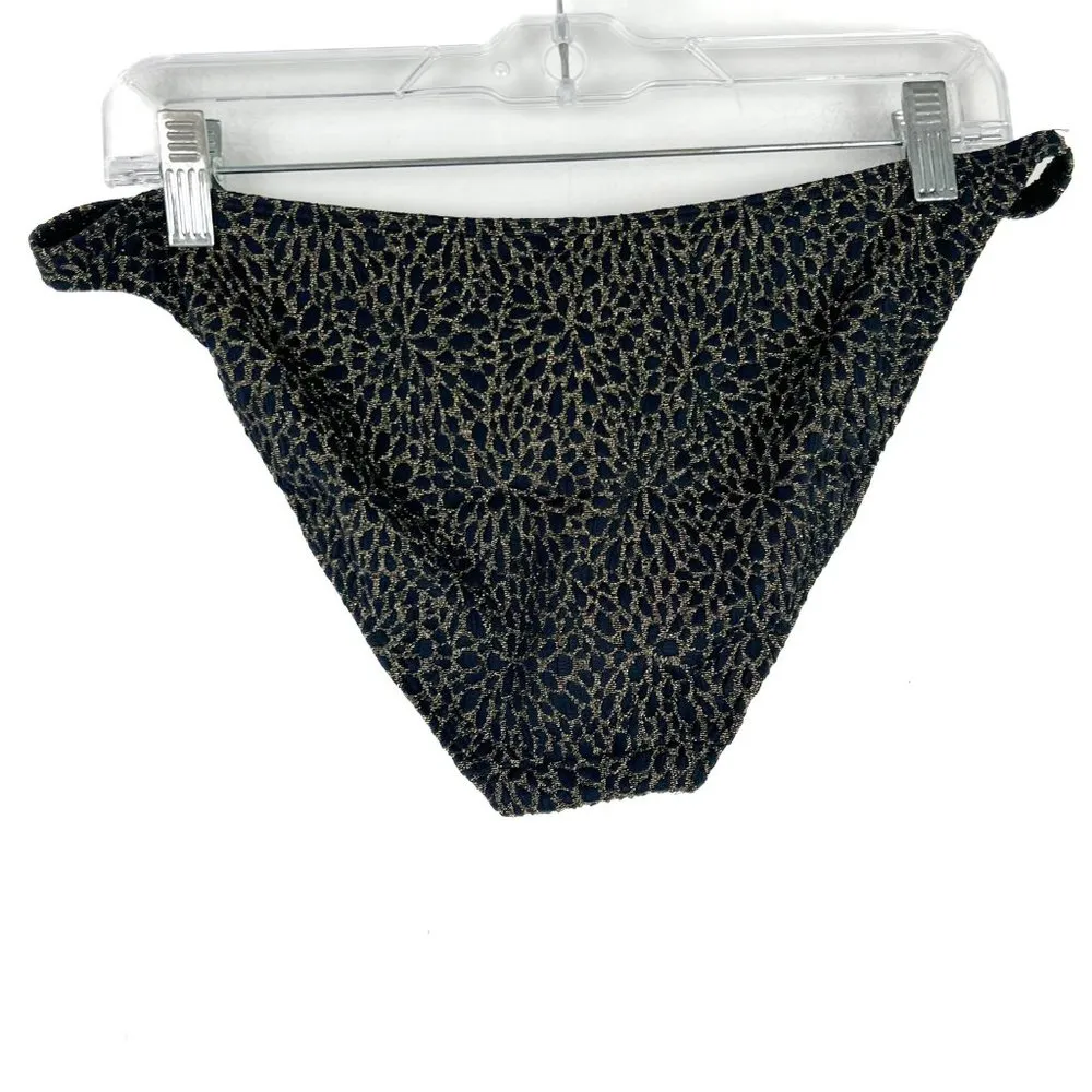 NWT Demi Moore x Andie Swim The Tropez Bottom Bikini Bottom Jacquard Size XL - Image 9