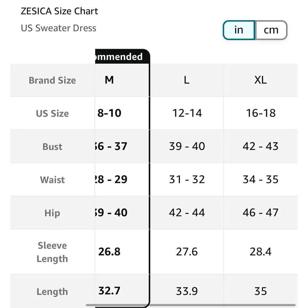 NEW ZESICA Wrap V Neck Knit Backless Sweater Dress L NO BELT Size L - Image 3