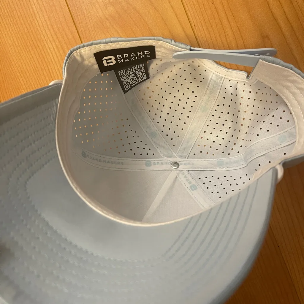 Light Blue Cowboy Hat Baseball Cap - Image 2