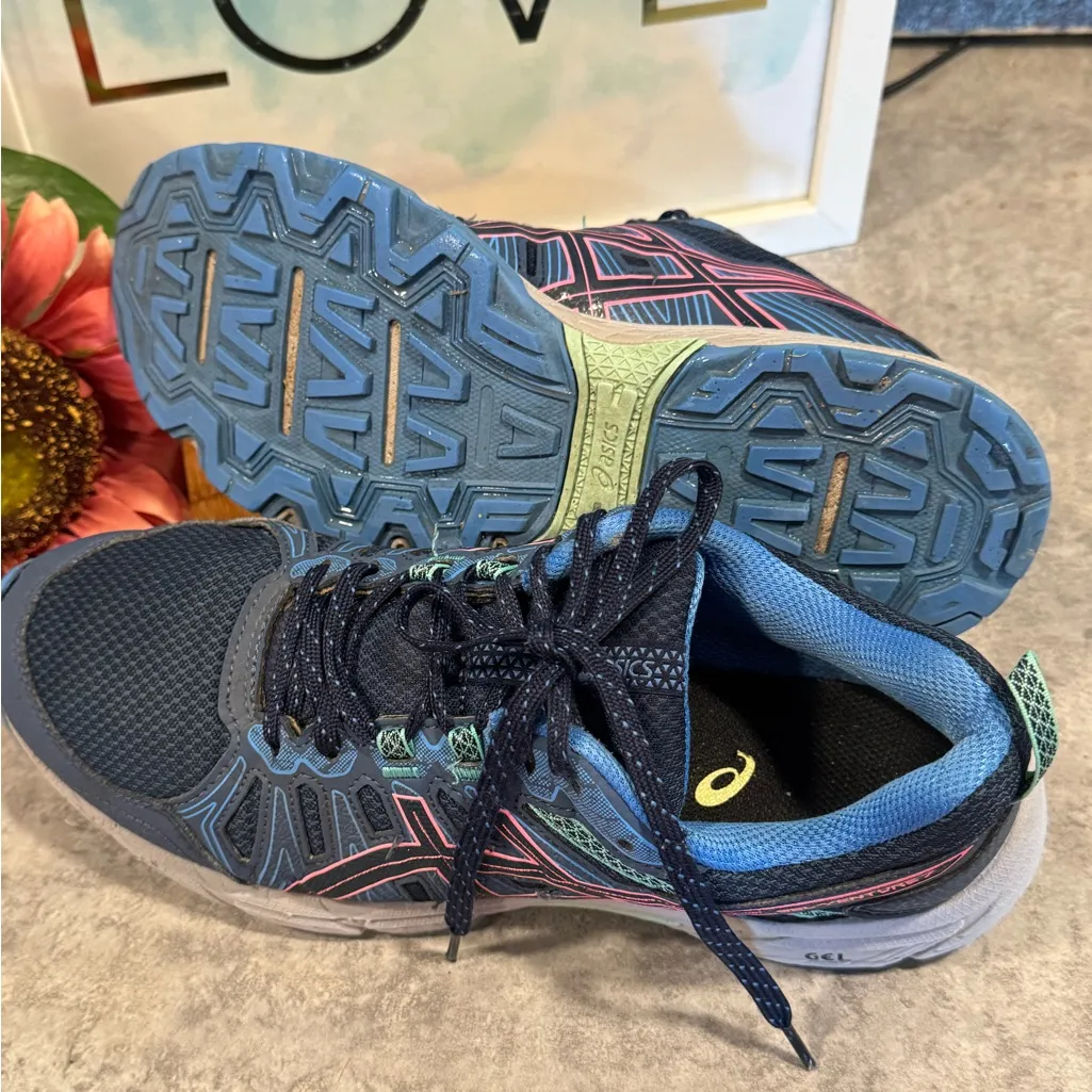 ASICS Women's Navy Running Shoes size 10.5 - Image 5